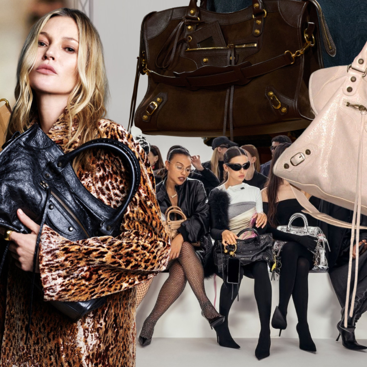 Подорож у минуле: історія культової Balenciaga City Bag, наново