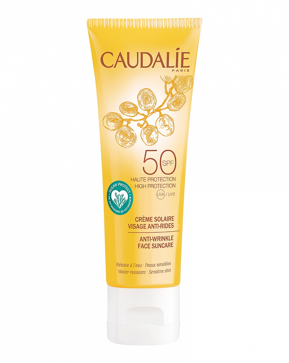 Anti-Wrinkle Face Suncare SPF 50, Caudalie