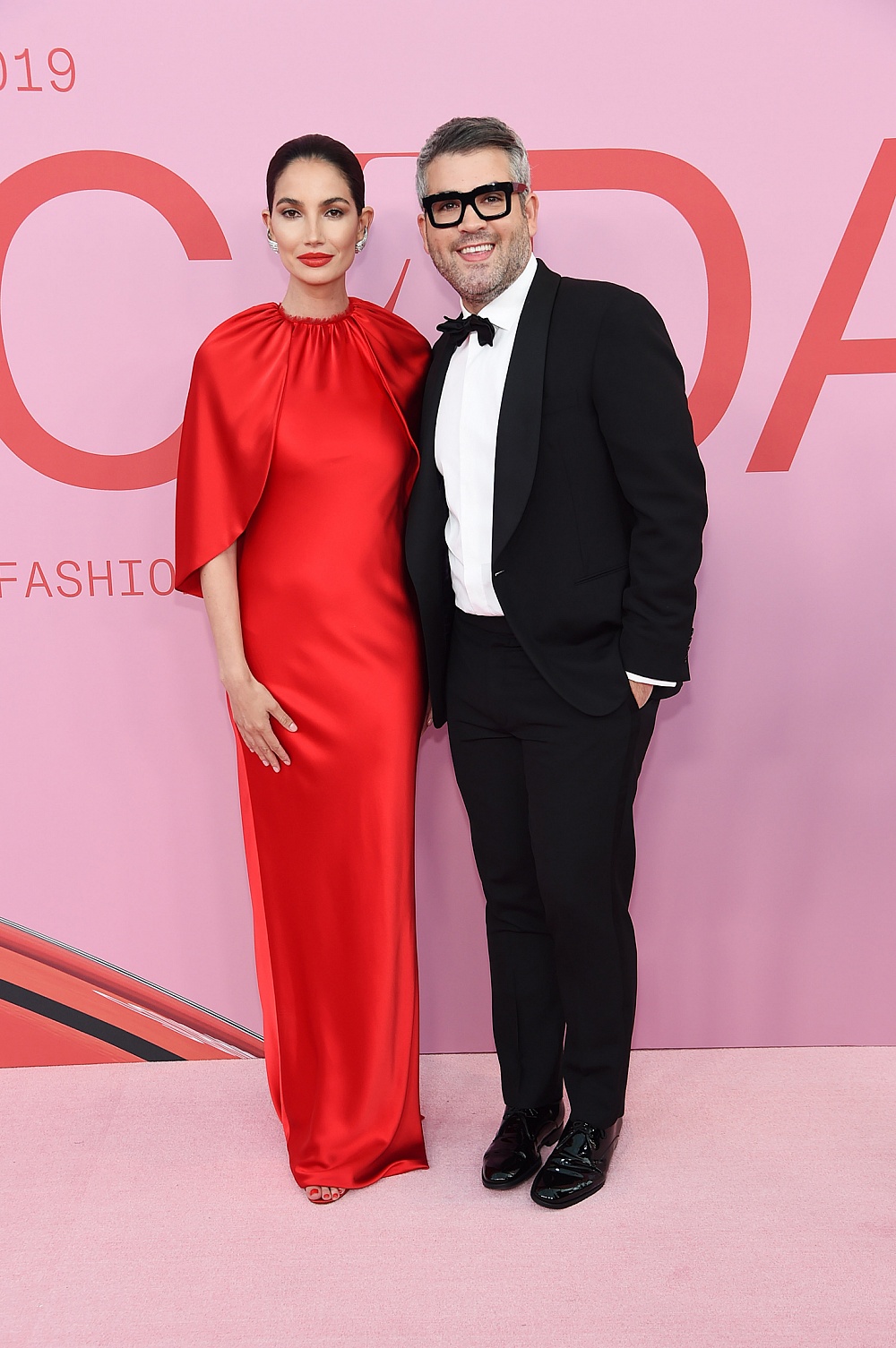 Лили Олдридж и Брандон Максуэлл