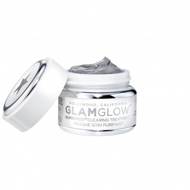 Очищающая маска с глиной и активированным углем Supermud Clearing Treatment, Glamglow
