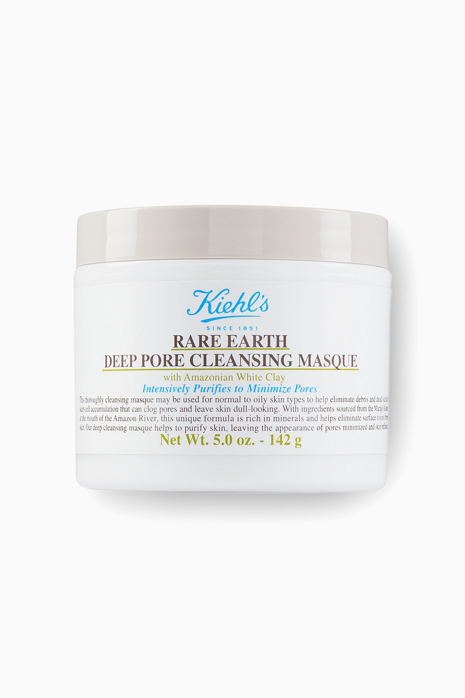 Маска для очищения пор с амазонской белой глиной Rare Earth Pore Cleansing Masque, Kiehl’s