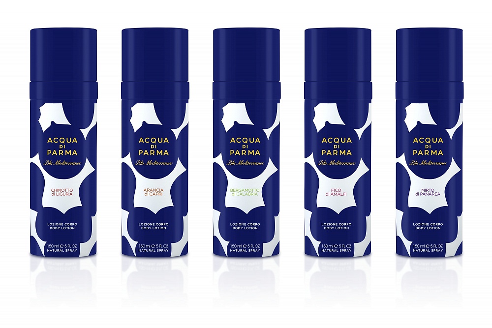 Парфюмированные лосьоны для тела Blue Mediterraneo, Acqua di Parma