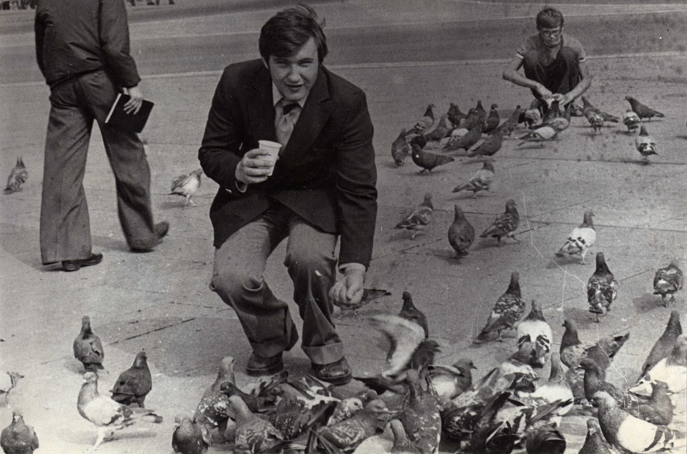 Володимир Івасюк. Краків. Площа Ринок, серпень 1974 р.