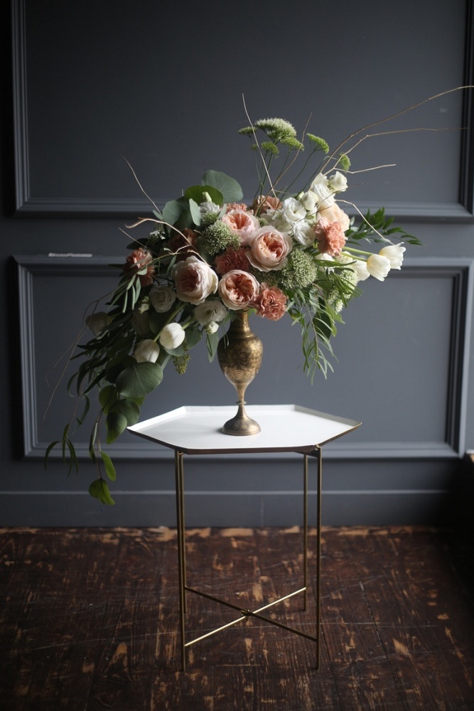 Флористика для съемки новой коллекции свадебных платьев Victorya Soprano