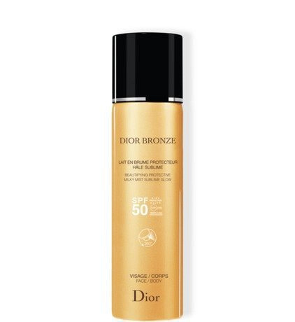 Солнцезащитная дымка для лица и тела Bronze Protect Milky Mist Spf 50, Dior
