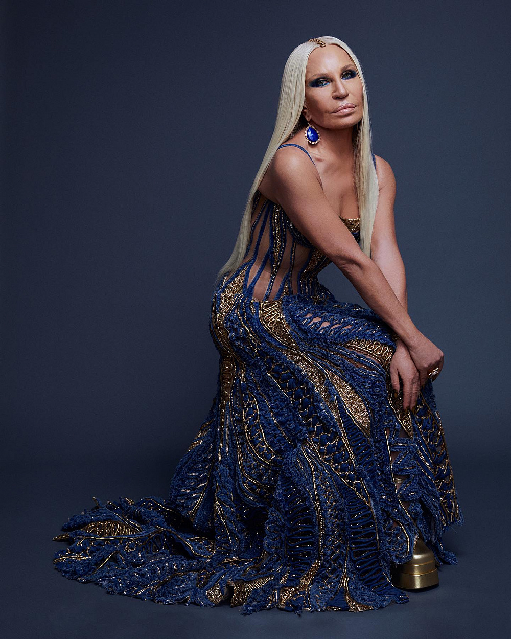 Донателла Версаче у Versace /Instagram: @donatella_versace