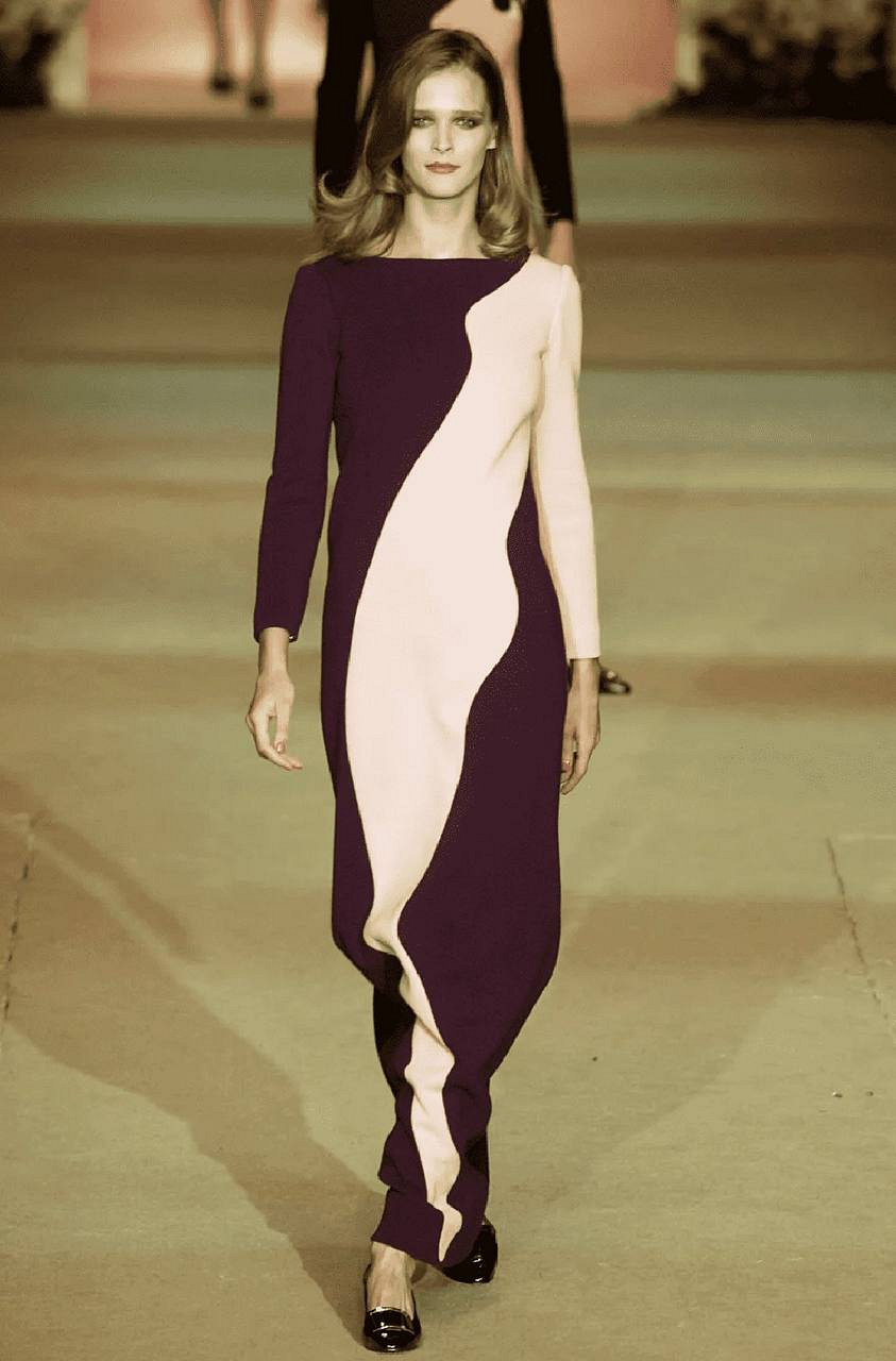 Ретроспективний показ Saint Laurent, весна 2002