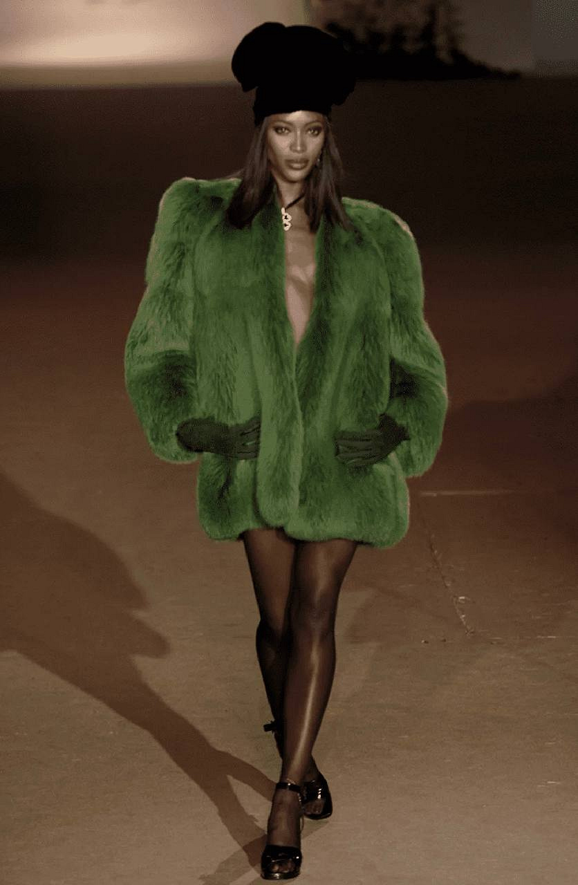 Ретроспективний показ Saint Laurent, весна 2002