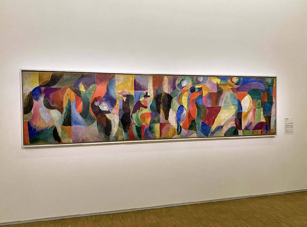 Картина Соні Делоне «Бал Булльє», 1913