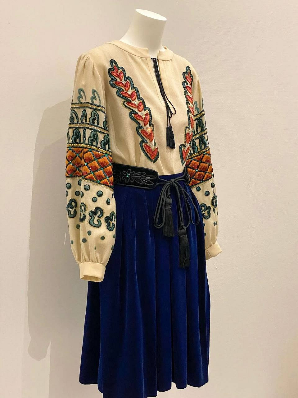 Ансамбль Yves Saint Laurent з колекції осінь-зима 1981