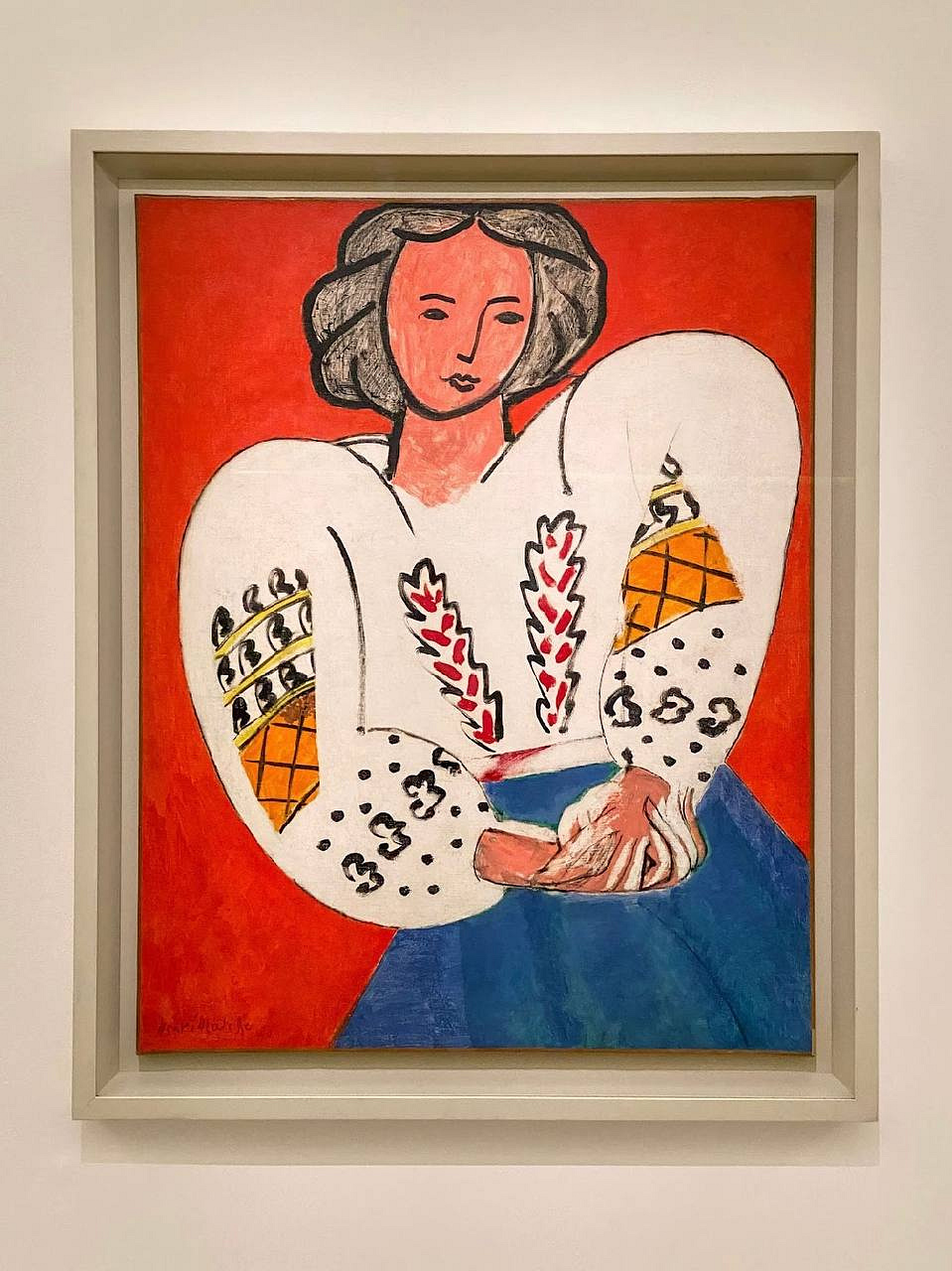 Картина «Румунська блуза», Анрі Матісс, 1940