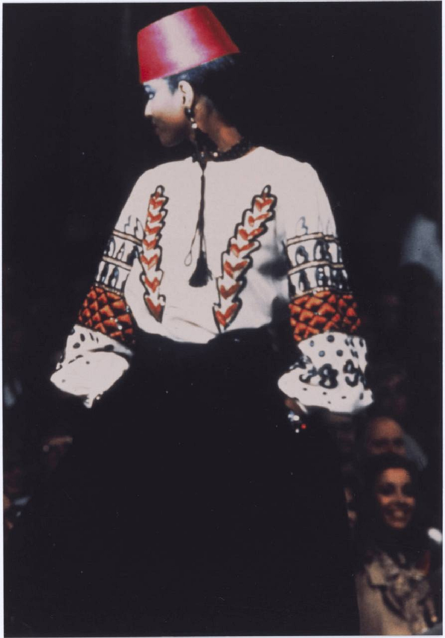 Показ колекції Yves Saint Laurent осінь-зима 1981