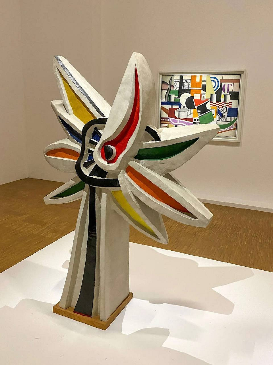 Поліхромна скульптура «Соняшник», Фернан Леже, 1952