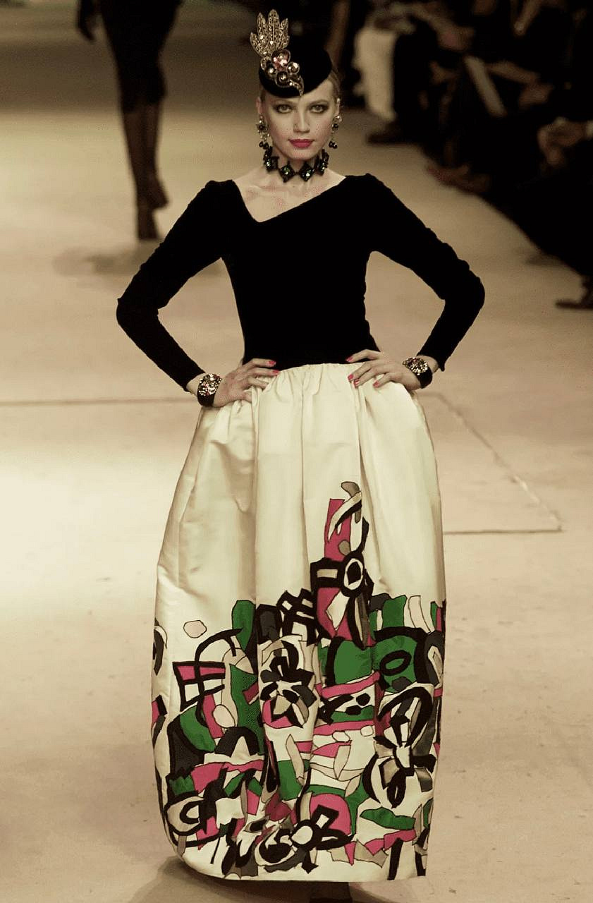 Ретроспективний показ Saint Laurent, весна 2002