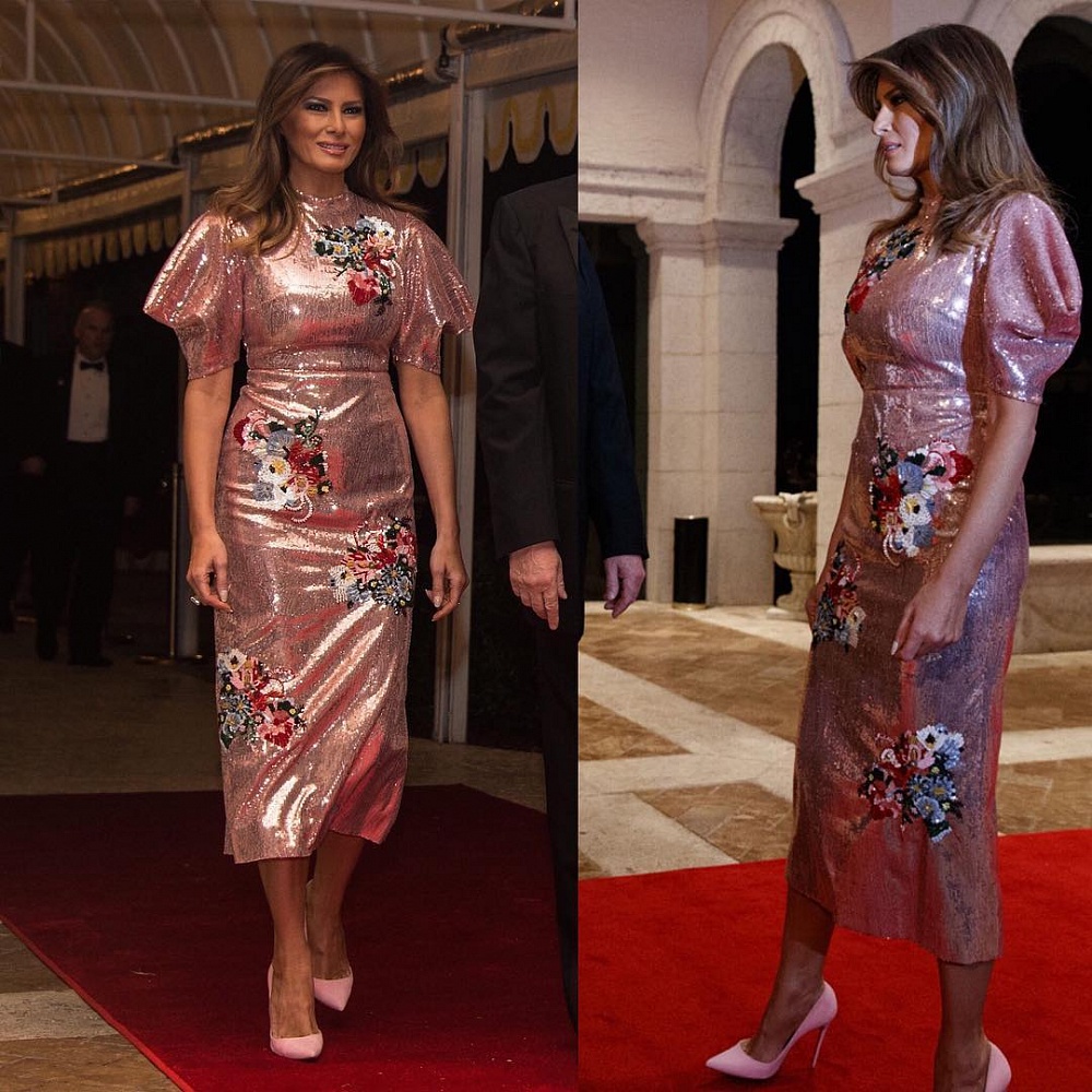 декабрь, 2017 (Instagram/melaniatrump.style)