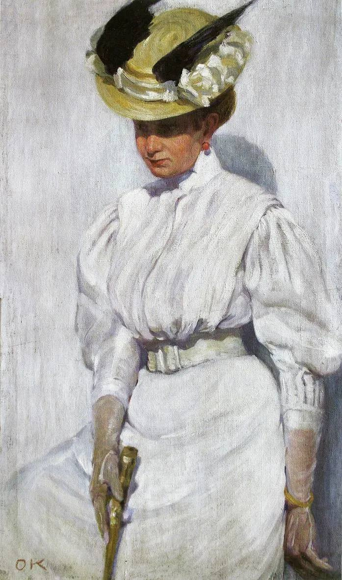 Портрет Ольги Кульчицької. Джерело: Фотографії старого Львова