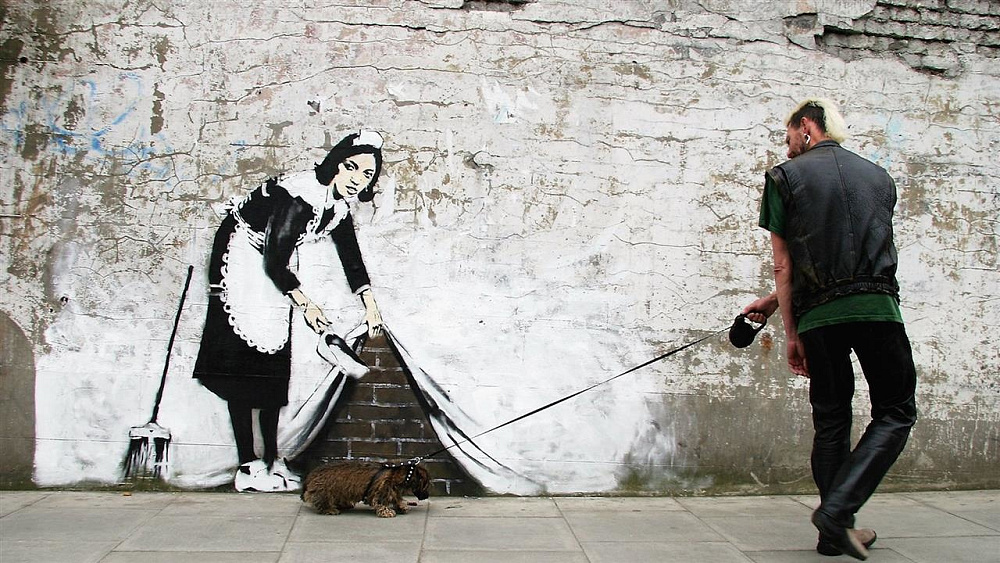 «Покоївка», 2006. Картина уособлює нездатність Заходу вирішувати глобальні світові проблеми.