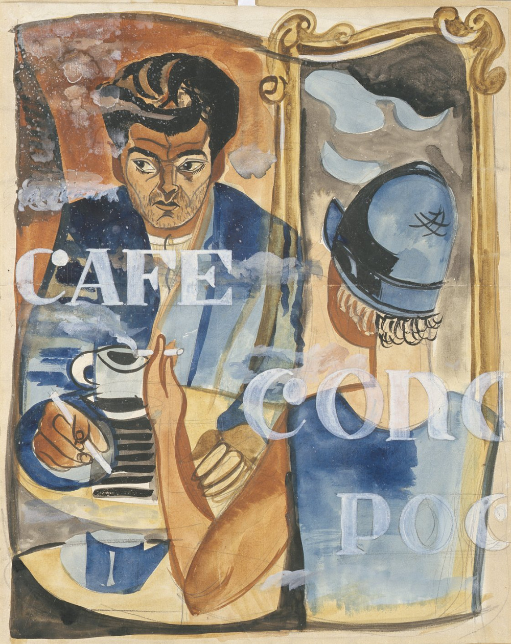 Анатоль Петрицький. Портрет Михайля Семенка, 1929