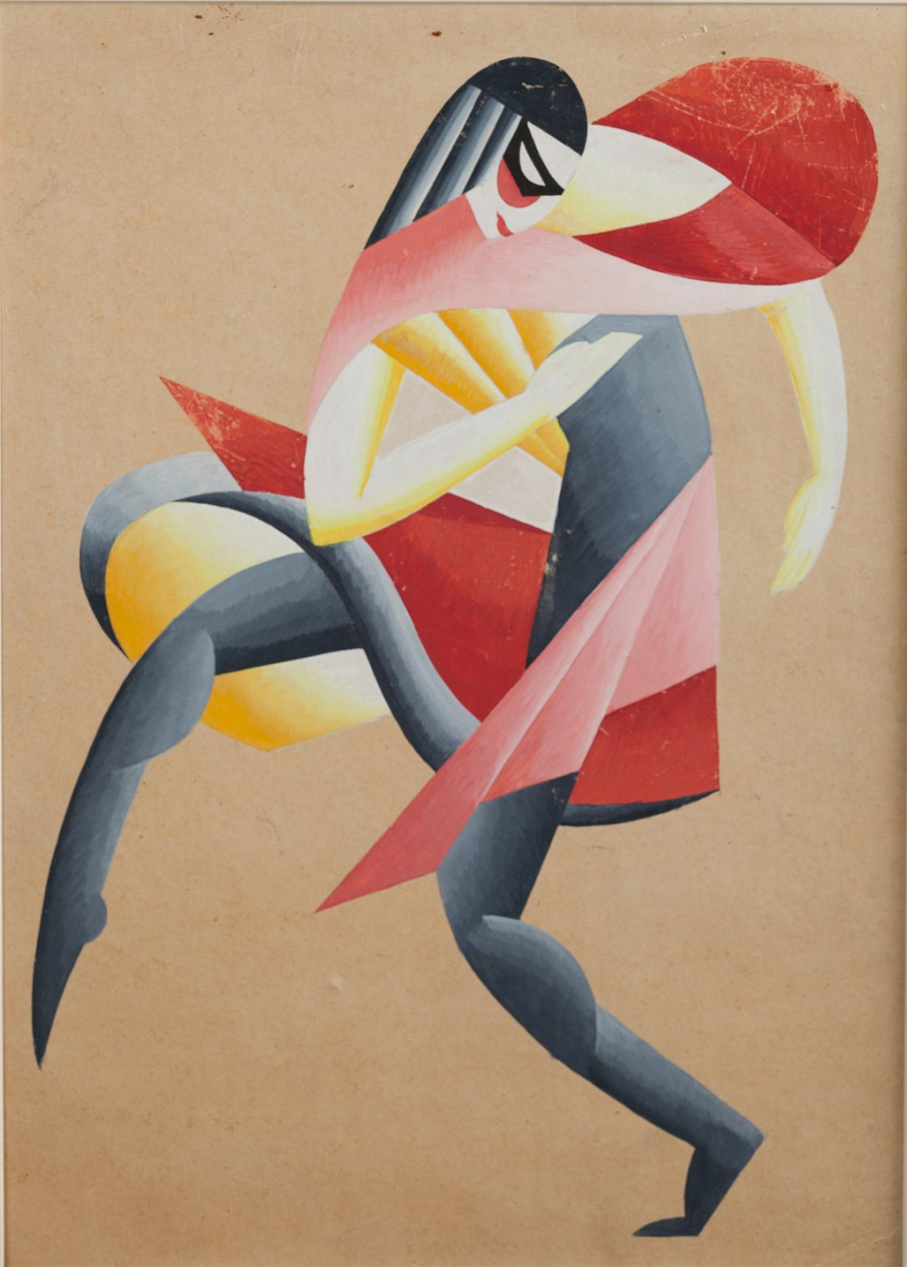 Вадим Меллер. Ескіз костюмів до балету Мефісто в київській балетній школі, 1920