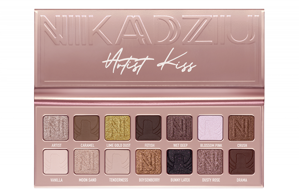 Палетка тіней Al.Rutkovskiy X NikaDziu