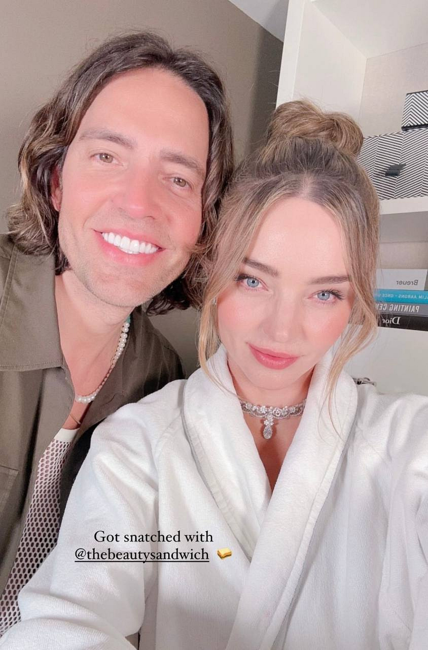 Instagram: @mirandakerr