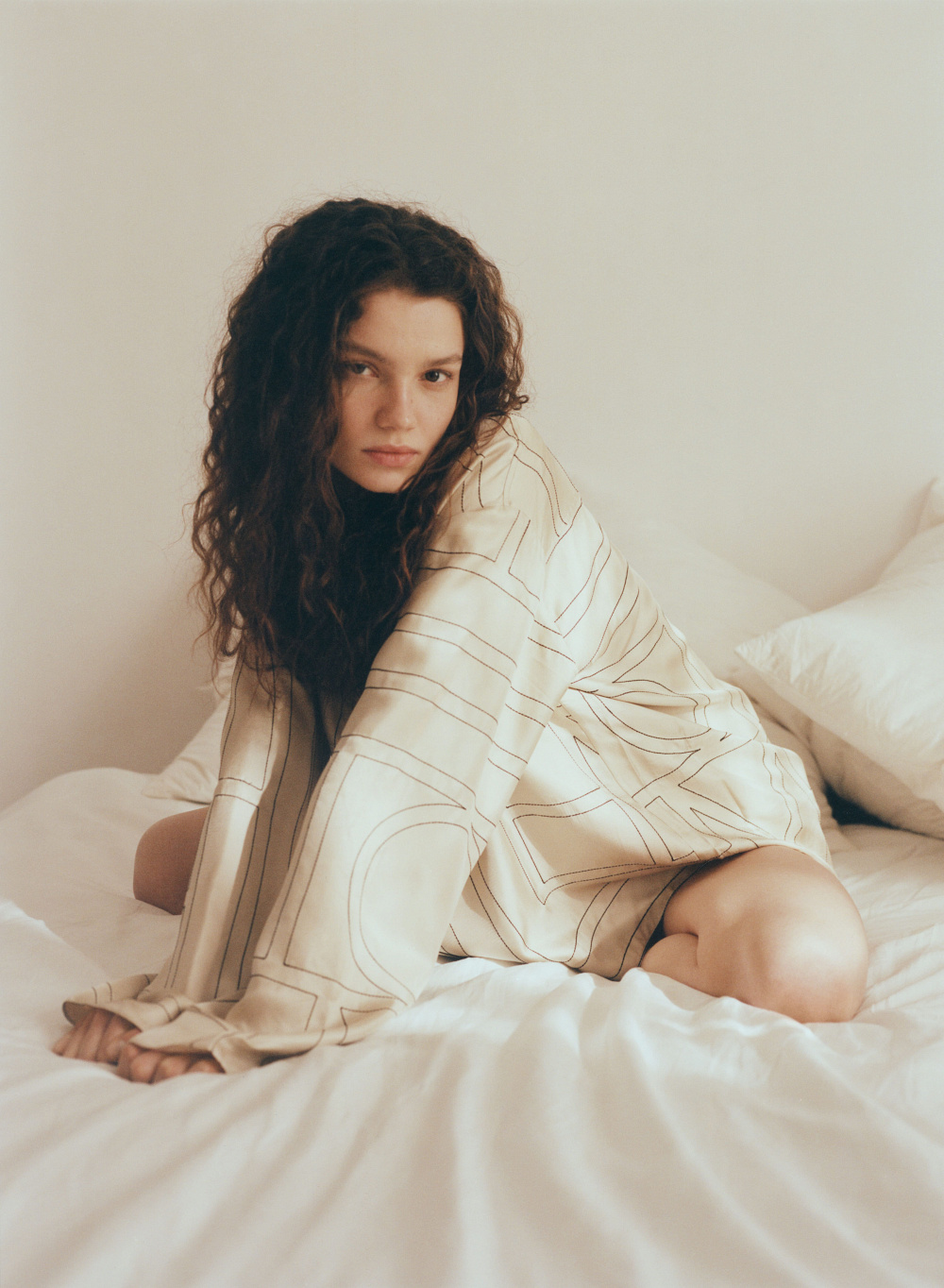 Shirt, shorts, TOTEME