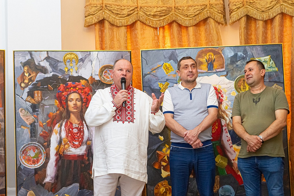 Володимир Козюк, Олександр Свіщов та Юрій Котик. Фото: svishchov.com.ua