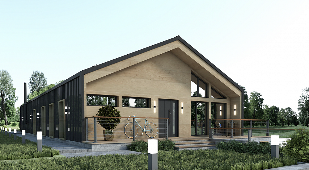 Макет будинку Лілі та її чоловіка