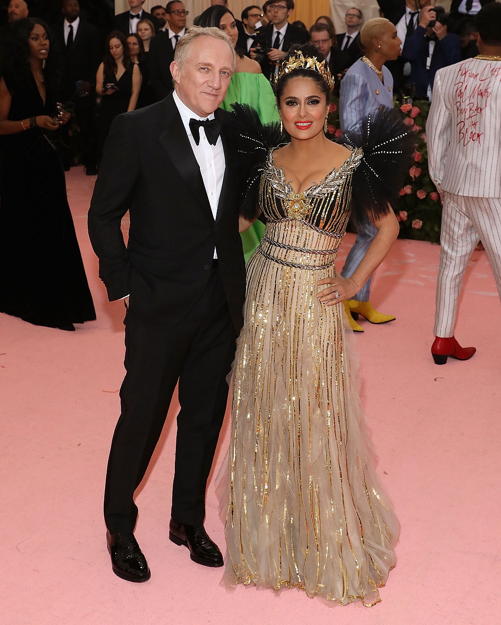 Сальма Хайек и Франсуа-Анри Пино