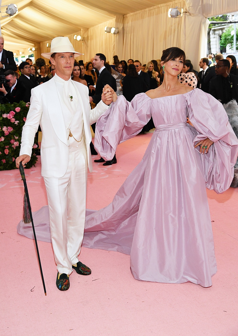 Бенедикт Камбербэтч и Софи Хантер