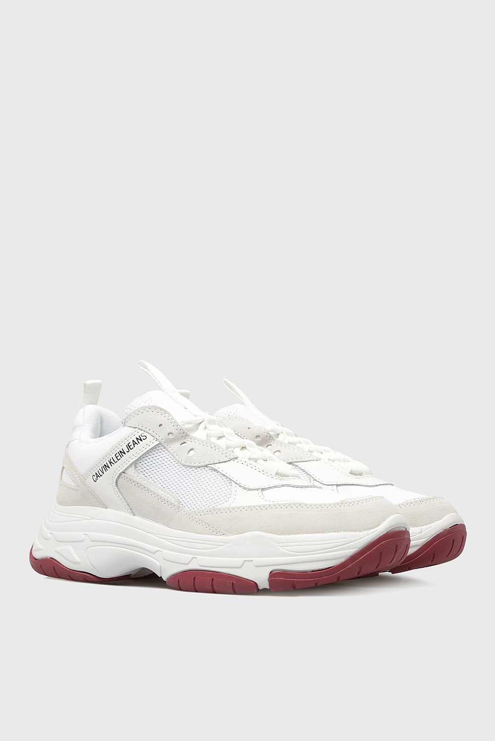 ЖЕНСКИЕ БЕЛЫЕ КРОССОВКИ MAYA CALVIN KLEIN R0802