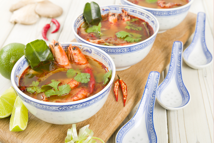 Как приготовить знаменитый тайский суп том ям