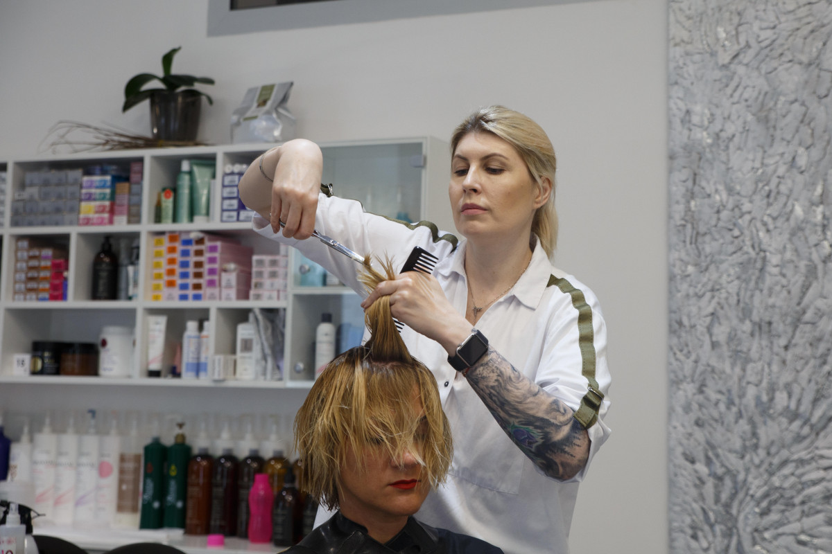 Как сделать эффект мокрых волос