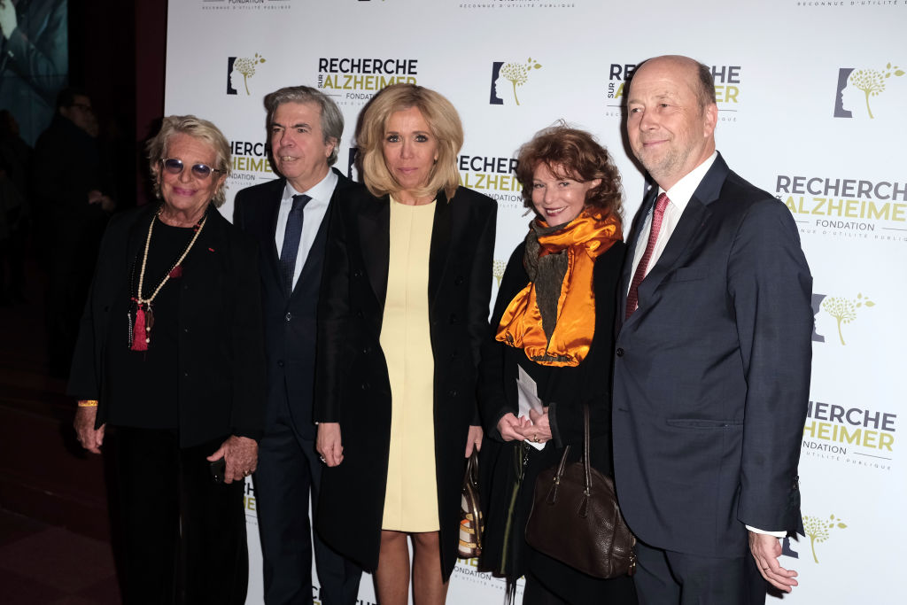 Брижит Макрон на благотворительном гала-концерте в Париже