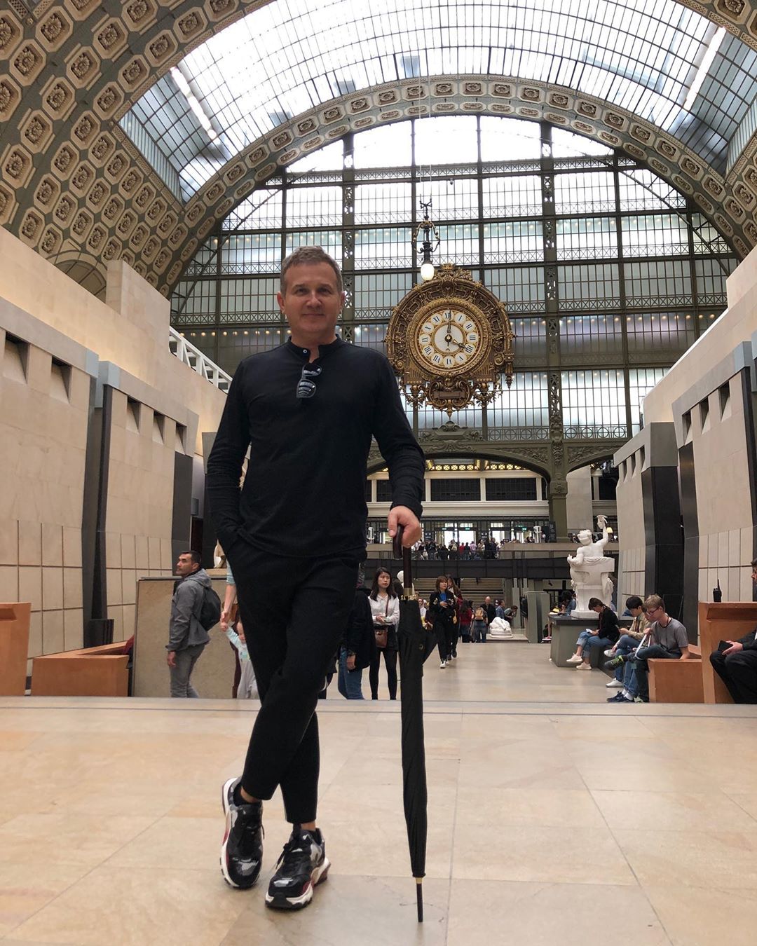 Катя Осдача і Юрій Горбунов у Парижі