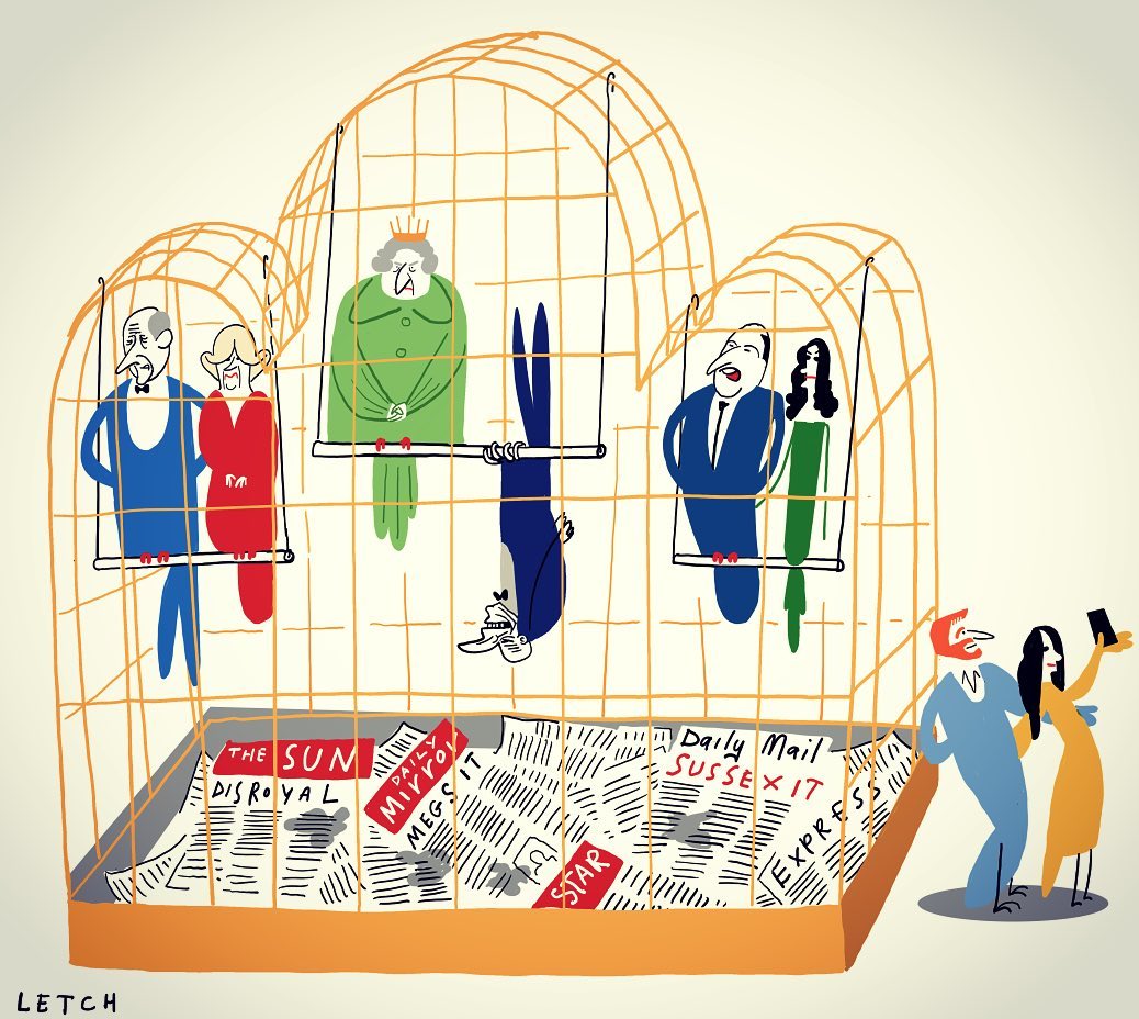 Меган Маркл и принц Гарри ушли из королевской семьи