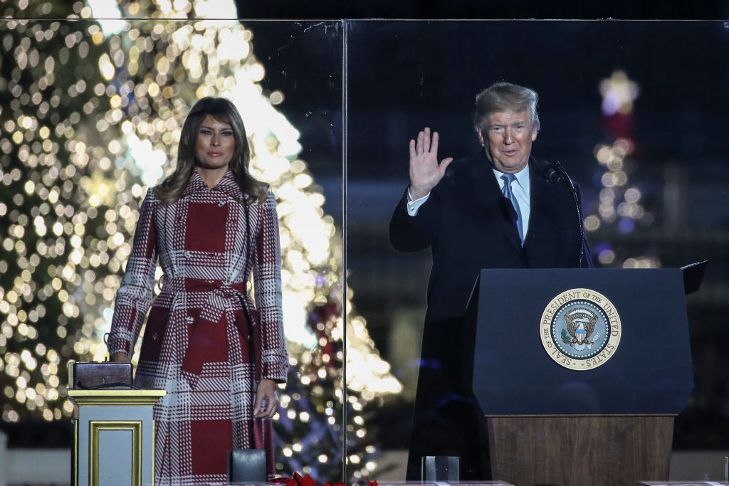 Дональд и мелания Трамп