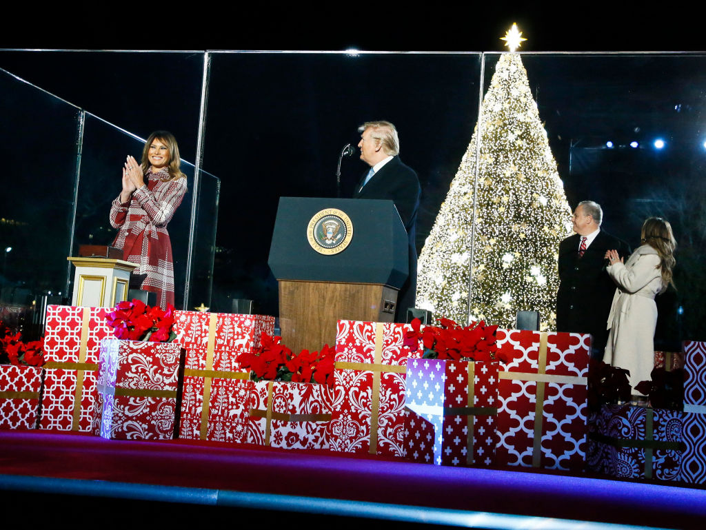 Дональд мелания Трамп 