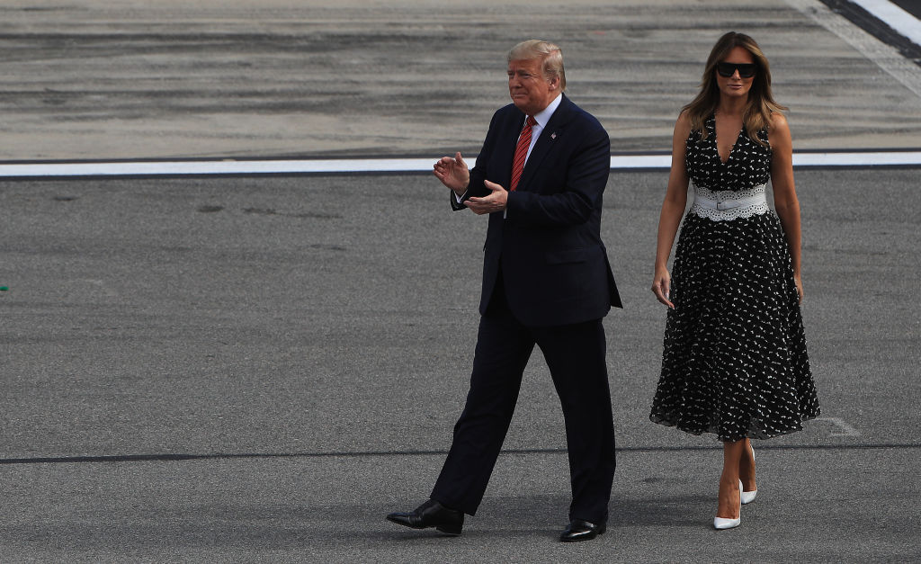 Дональд и Мелания Трампы