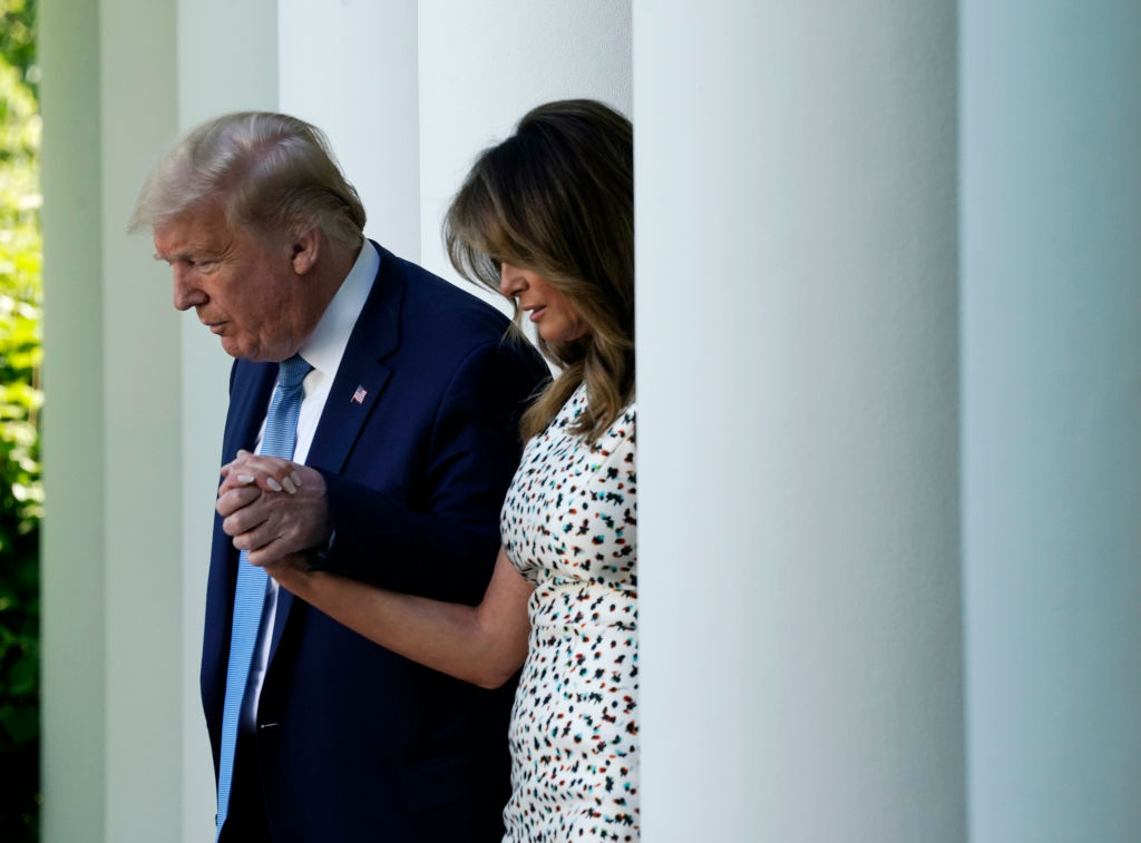 Мелания Трамп скандал