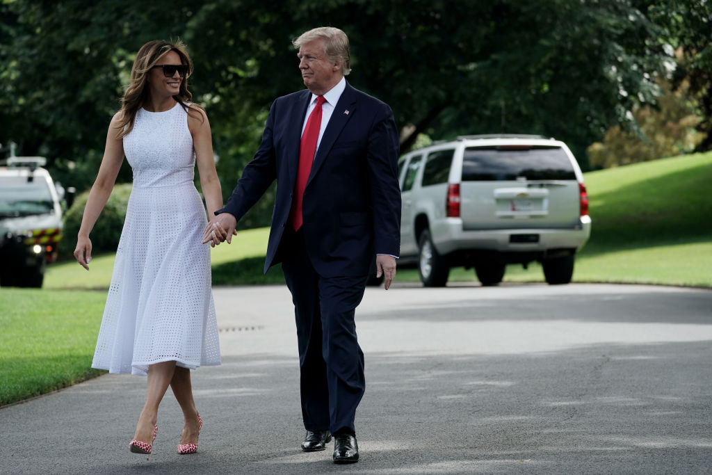 Мелания Трамп в Орландо