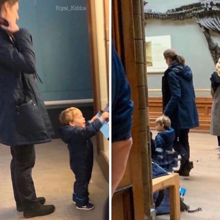 принц Луи в музее