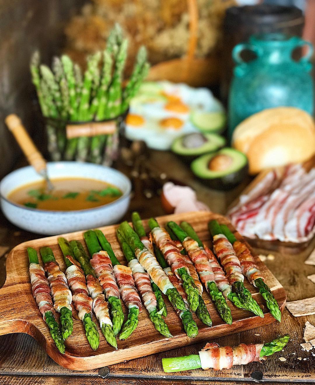 спаржа мясо