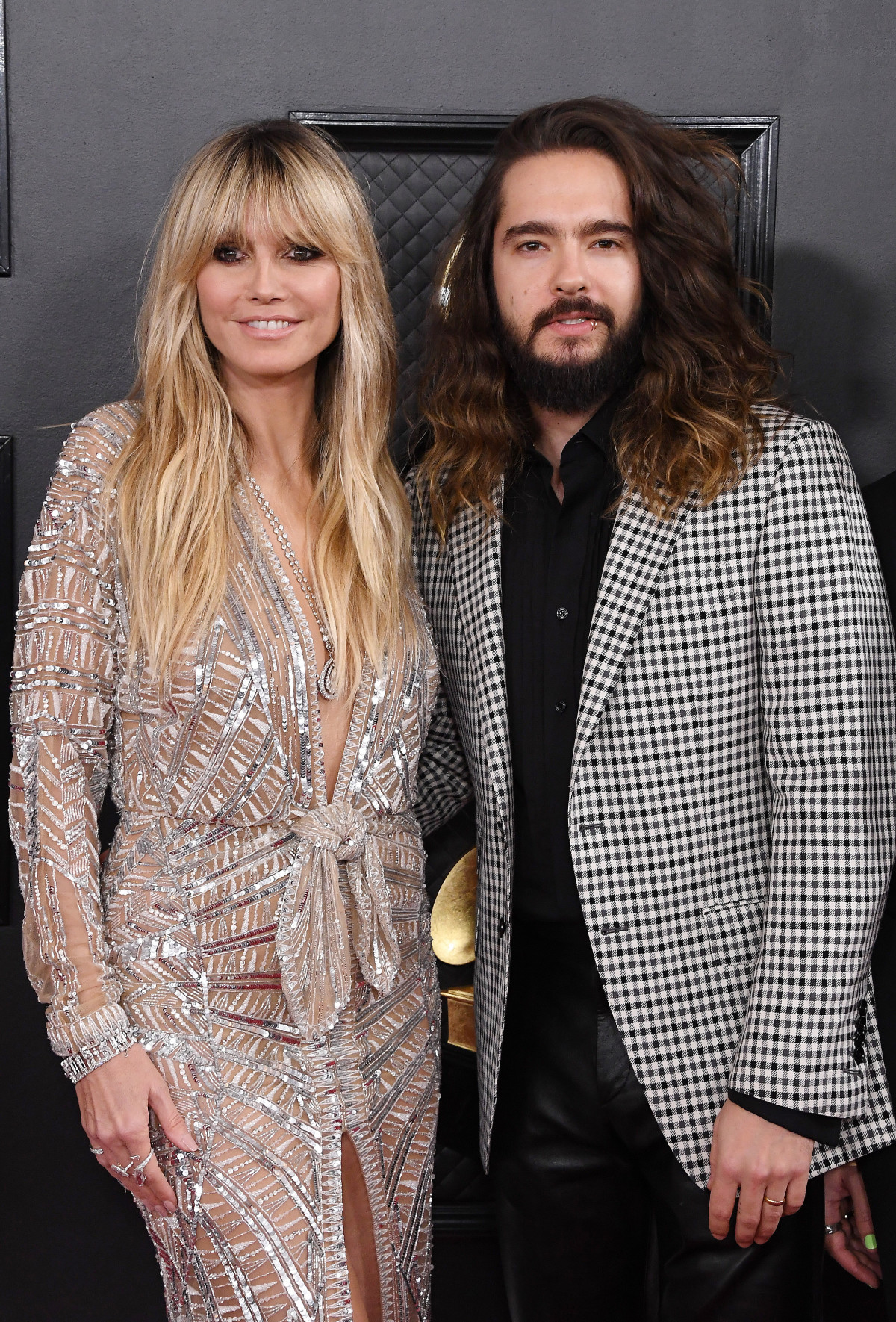 Хайди Клум и Том Каулитц на Грэмми