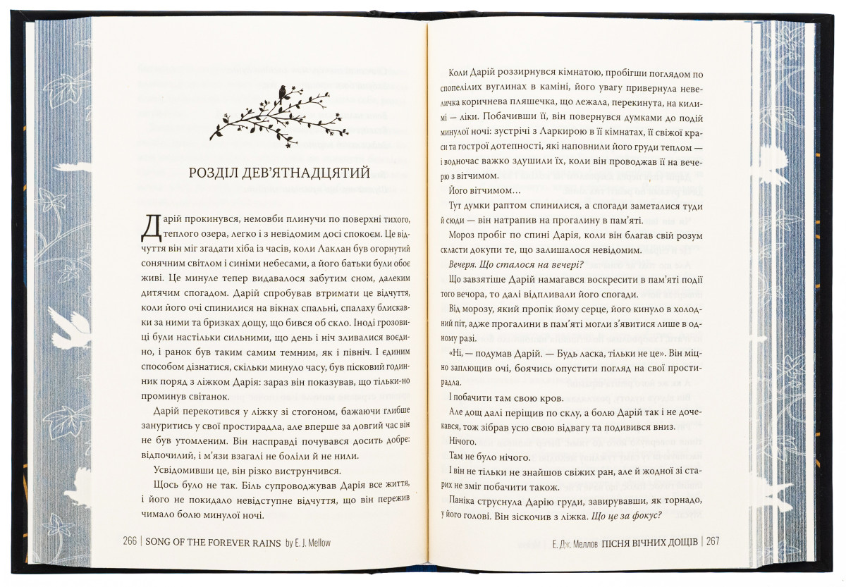 «Пісня вічних дощів», Е. Дж. Меллов