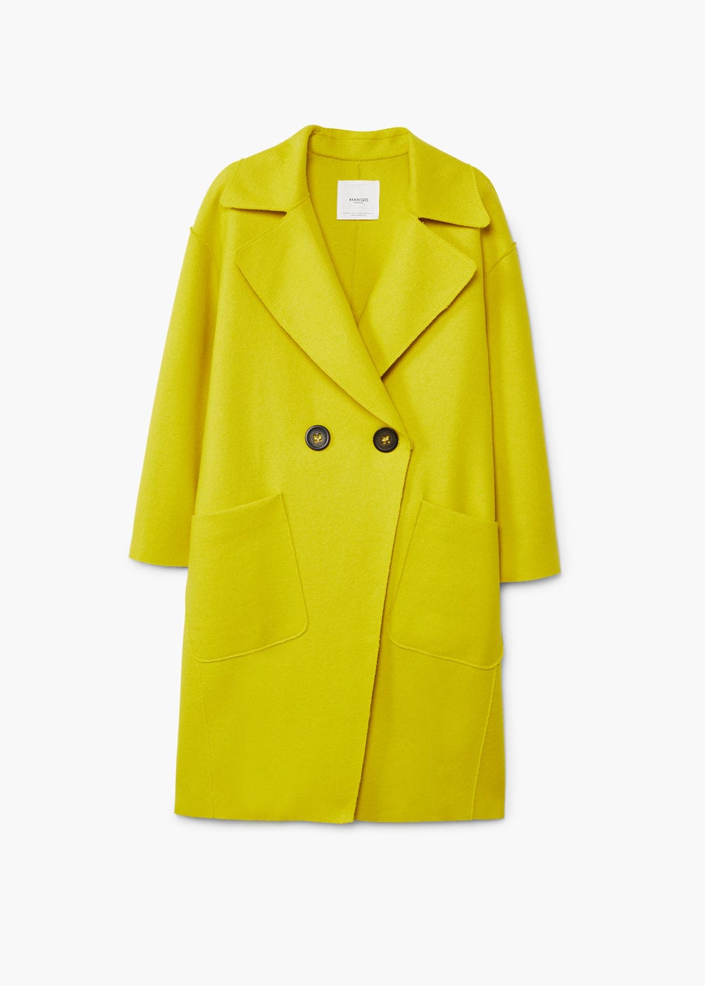 Желтое пальто