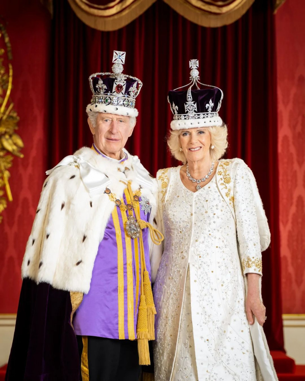 Чарльз III и королева Камилла