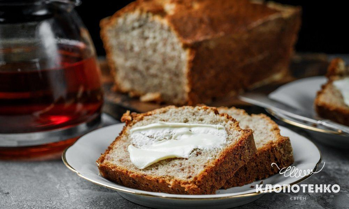 простий і шикарний банановий хліб