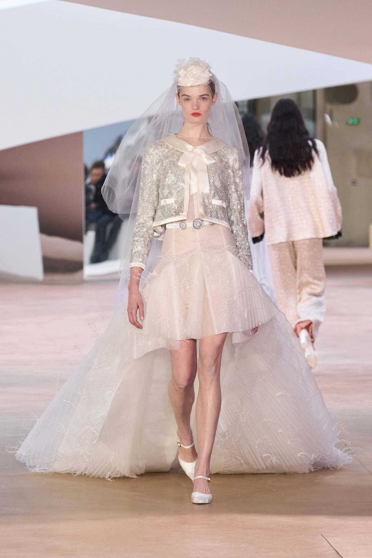 Весільна мінісукня Chanel