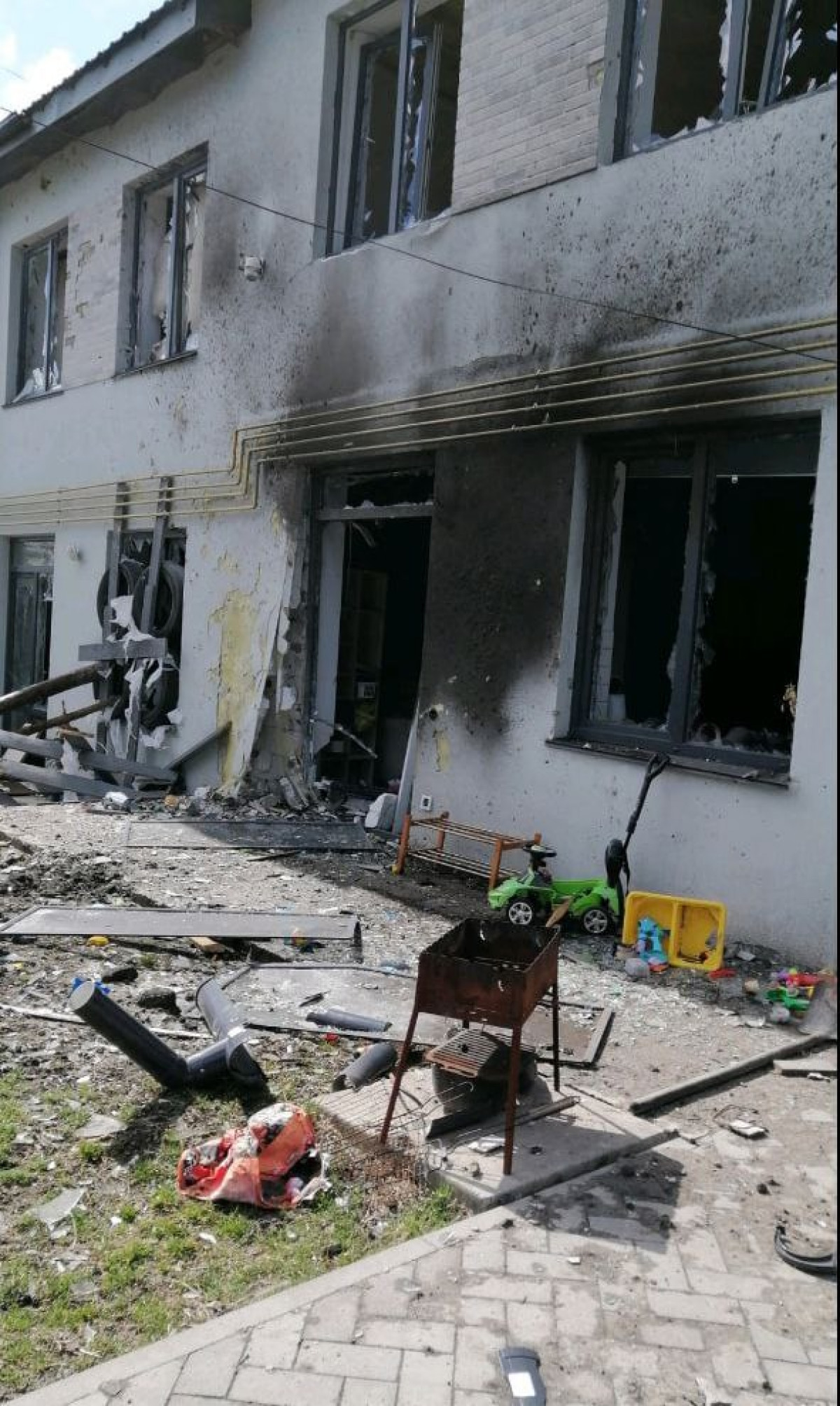 Руйнування будинків в Ірпені